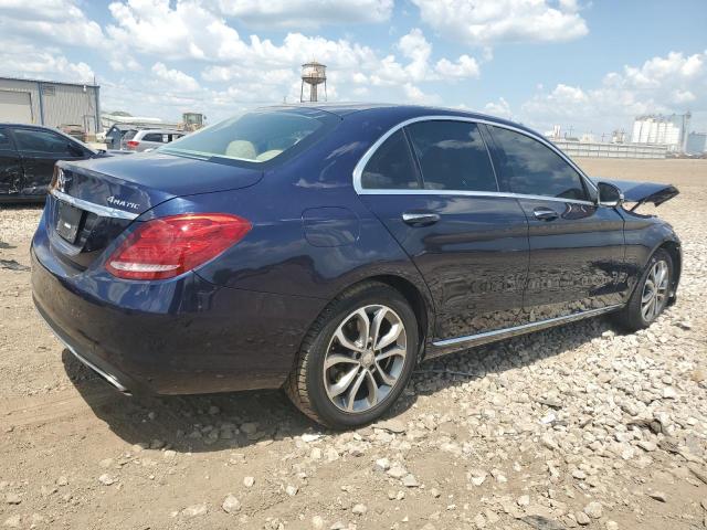  MERCEDES-BENZ C-CLASS 2015 Granatowy