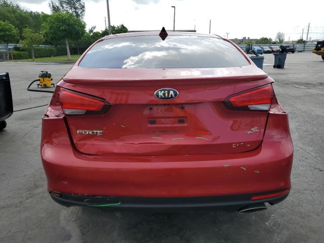  KIA FORTE 2018 Czerwony