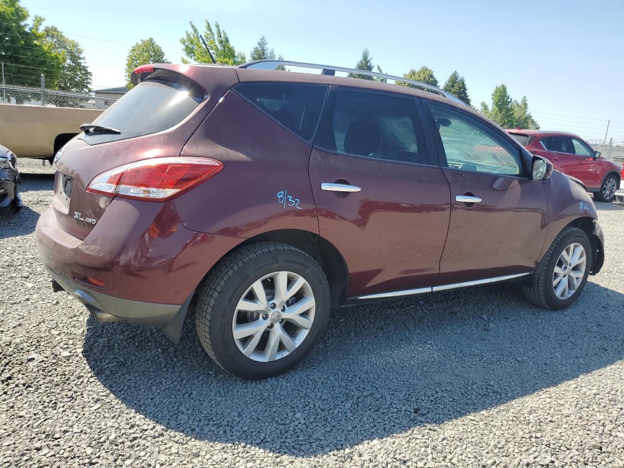 2011 Nissan Murano S VIN: JN8AZ1MW0BW168448 Lot: 64511525