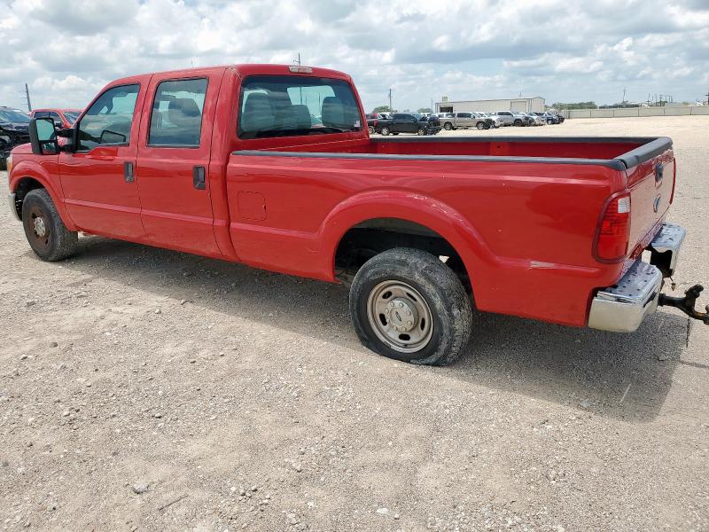  FORD F250 2015 Red