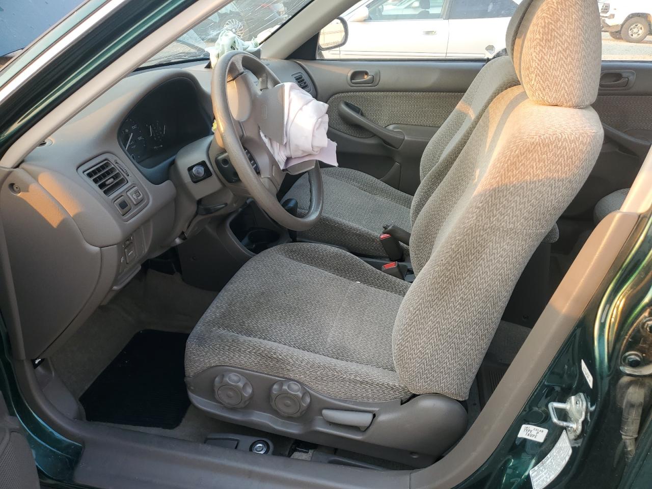 2000 Honda Civic Lx VIN: 2HGEJ6673YH589404 Lot: 63687065