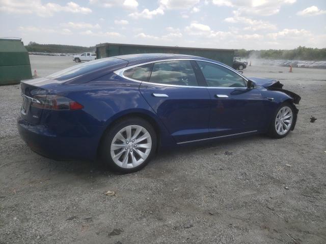  TESLA MODEL S 2019 Granatowy
