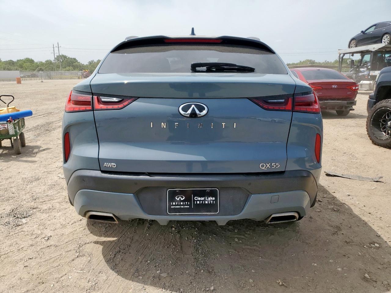 2023 Infiniti Qx55 Luxe VIN: 3PCAJ5JR4PF110105 Lot: 63426065