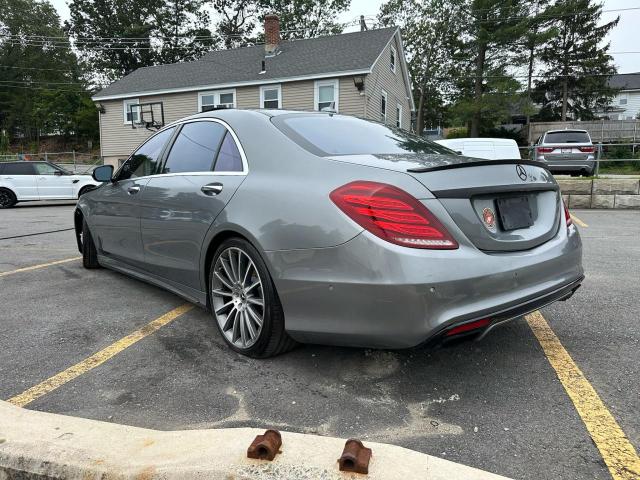Sedans MERCEDES-BENZ S-CLASS 2015 Srebrny