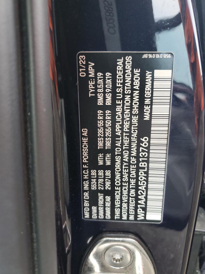 2023 Porsche Macan Base VIN: WP1AA2A59PLB13766 Lot: 64447695