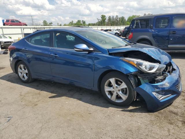  HYUNDAI ELANTRA 2016 Granatowy