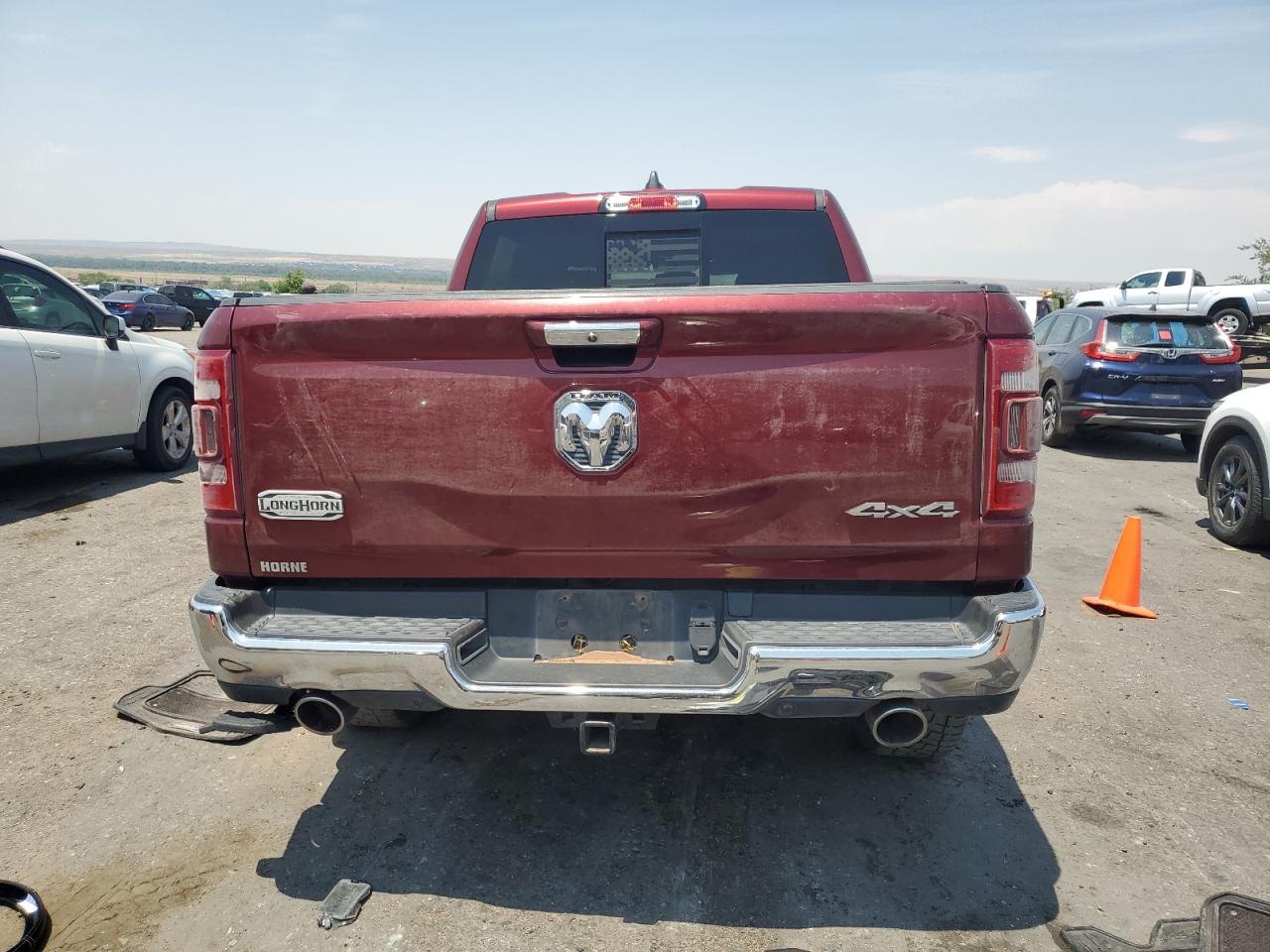 2019 Ram 1500 Longhorn VIN: 1C6SRFKT2KN911503 Lot: 64874055