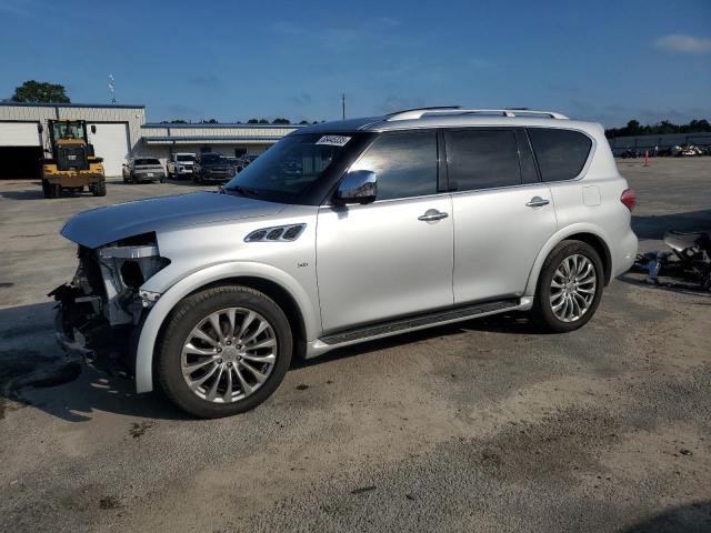  INFINITI QX80 2016 Серебристый