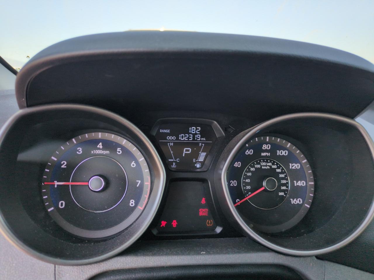 2012 Hyundai Elantra Gls VIN: 5NPDH4AE7CH103693 Lot: 64761975