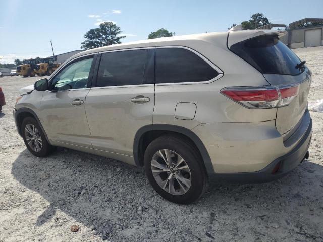  TOYOTA HIGHLANDER 2016 Złoty