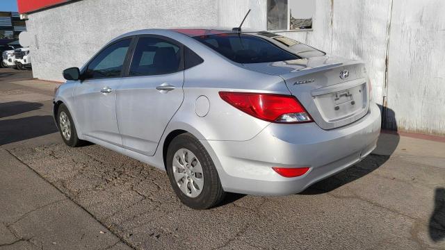 Sedans HYUNDAI ACCENT 2017 Srebrny