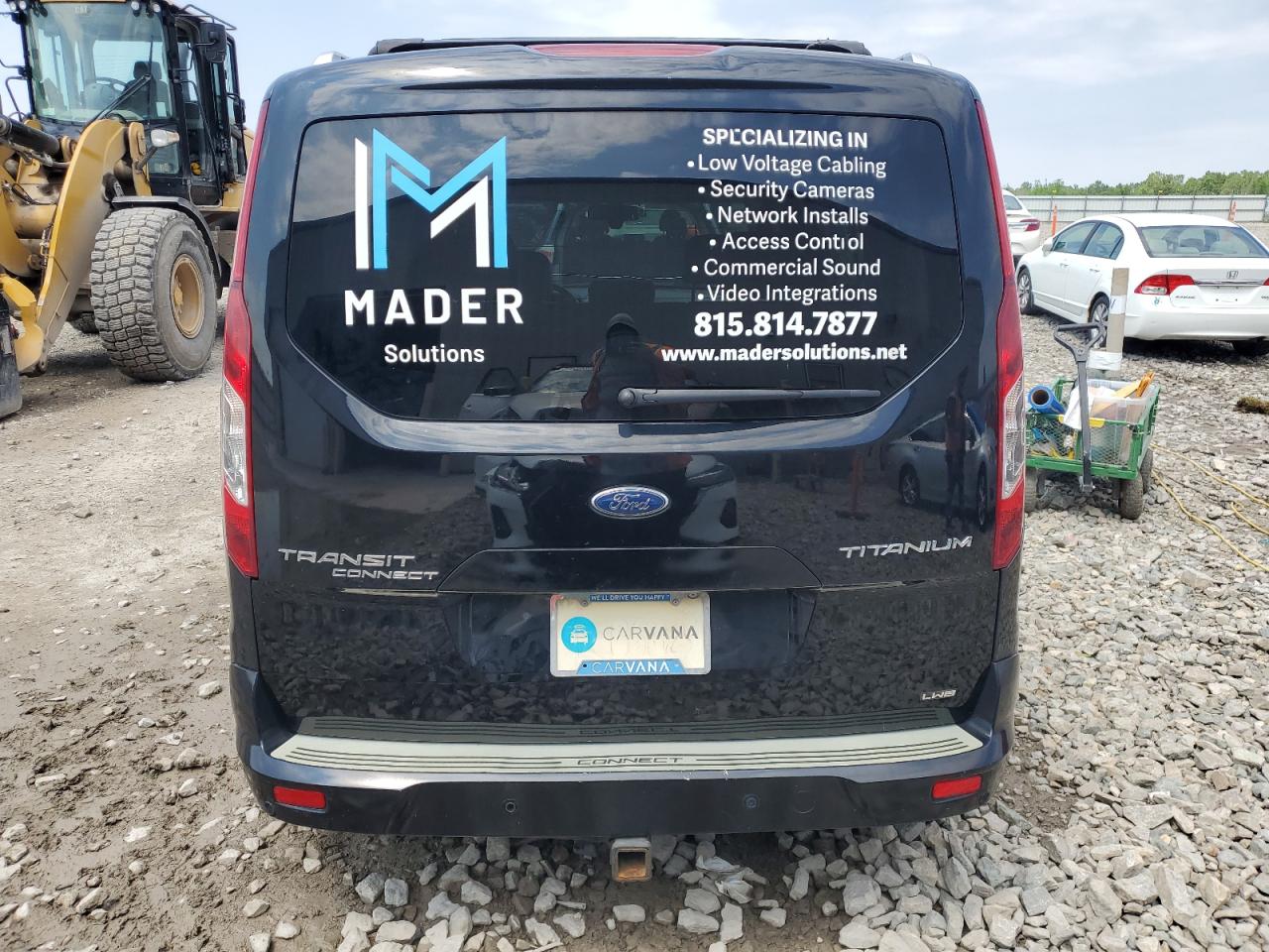 2017 Ford Transit Connect Titanium VIN: NM0GE9G77H1299030 Lot: 63738985