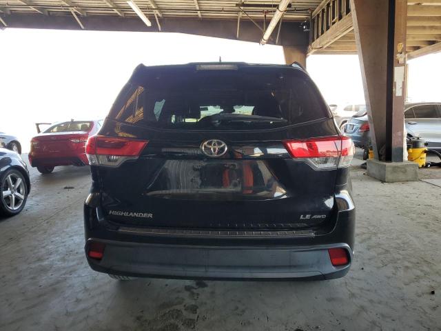  TOYOTA HIGHLANDER 2018 Czarny