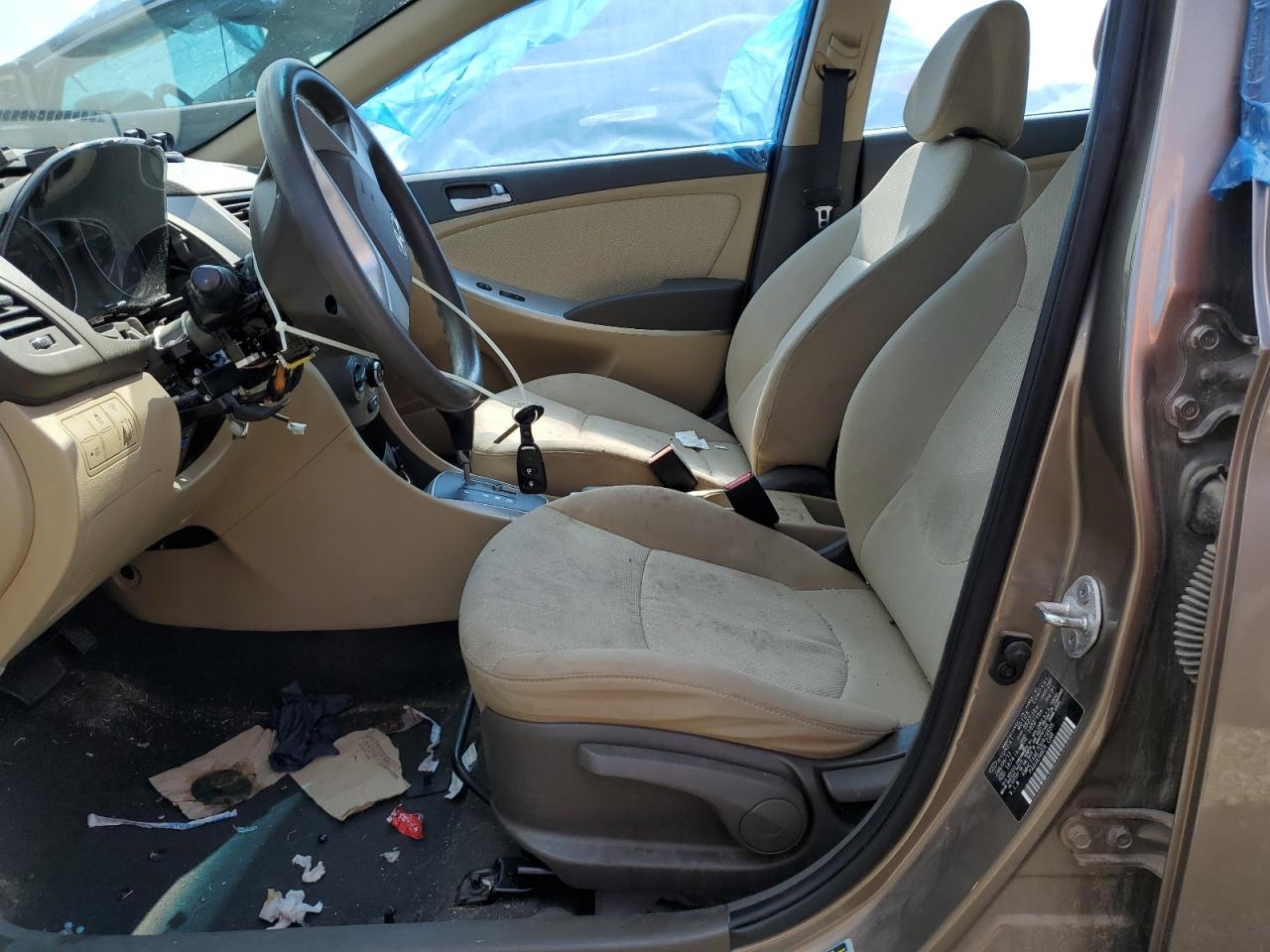 KMHCT4AE7DU429555 2013 Hyundai Accent Gls