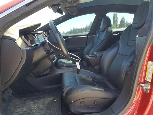  TESLA MODEL S 2017 Burgundy