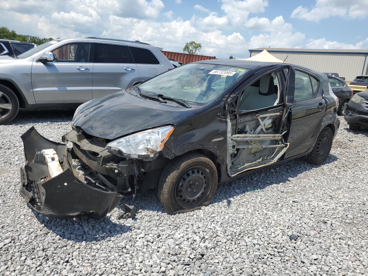 2012 Toyota Prius C VIN: JTDKDTB38C1524663 Lot: 66732095