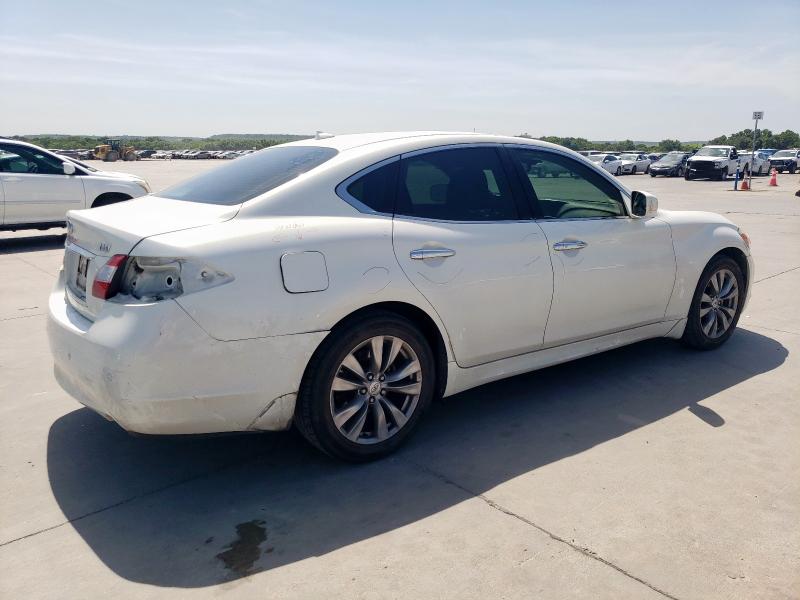 INFINITI M37 2013 White