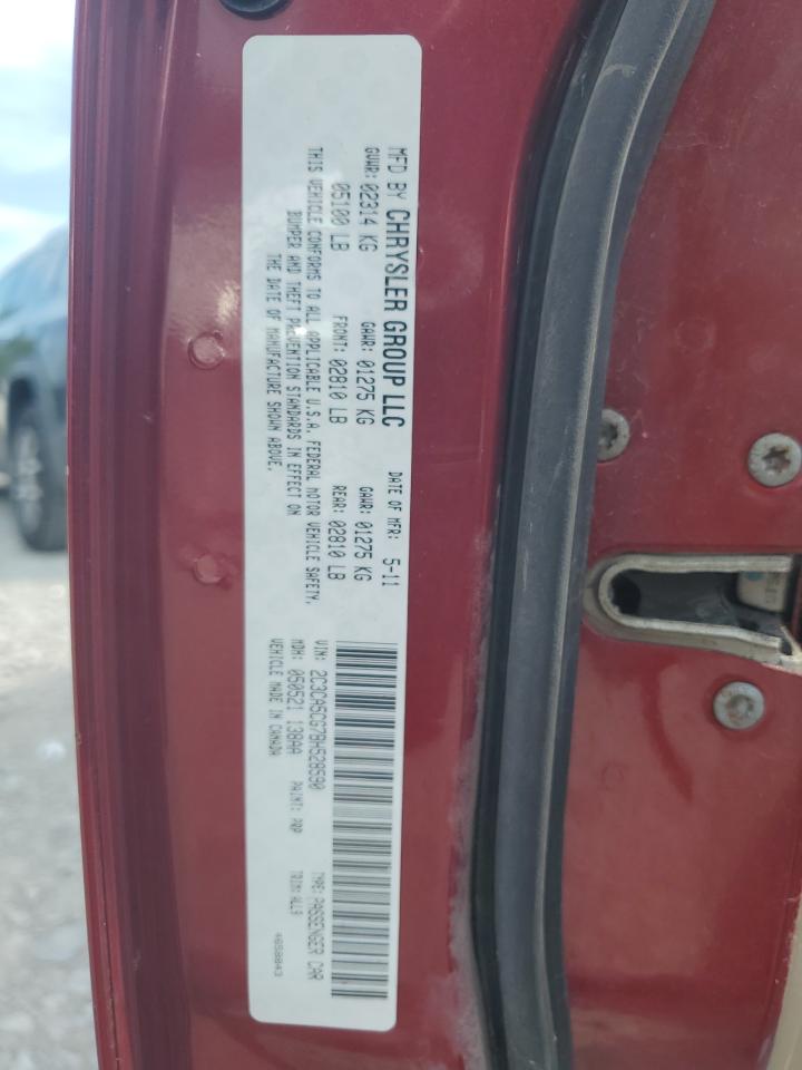 2011 Chrysler 300 Limited VIN: 2C3CA5CG7BH528590 Lot: 64751795