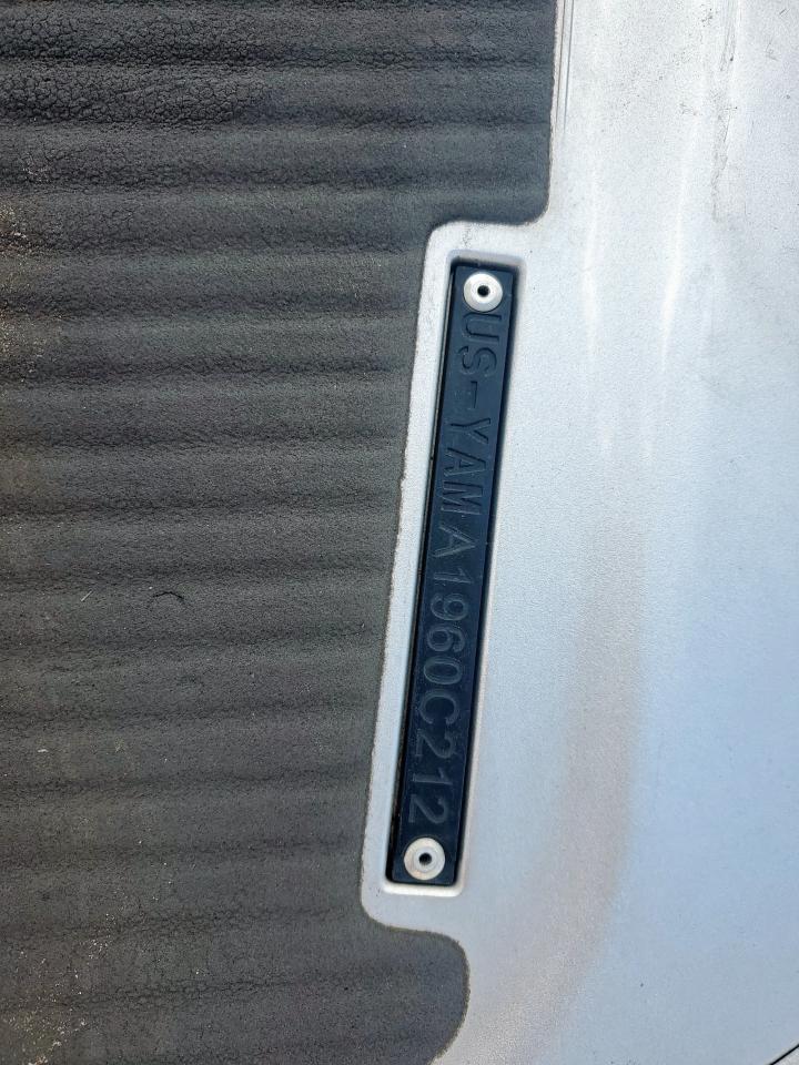 2012 Yamaha Jet Ski VIN: YAMA1960C212 Lot: 64668935