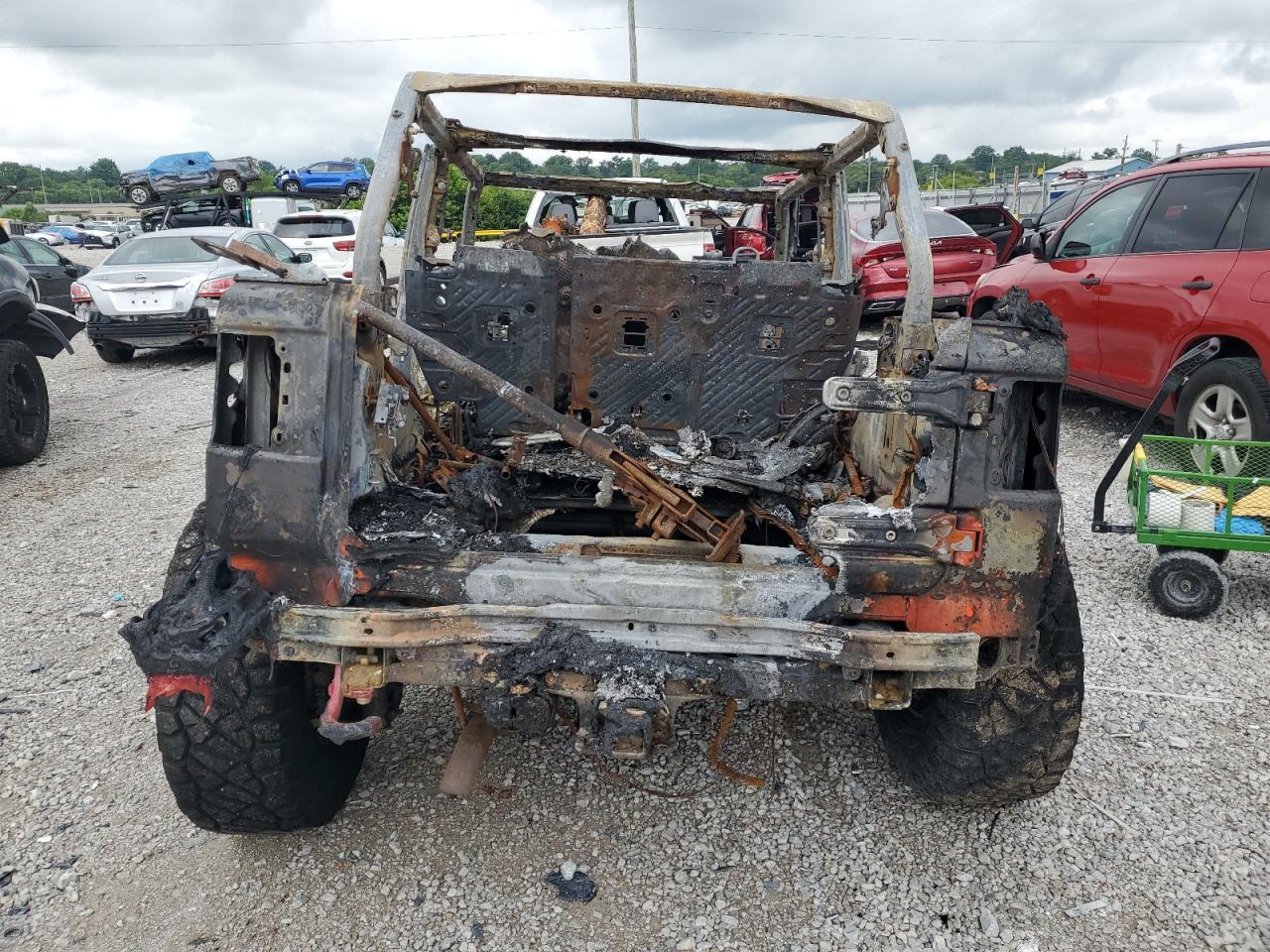 2018 Jeep Wrangler Unlimited Rubicon VIN: 1C4HJXFG1JW329012 Lot: 64190645