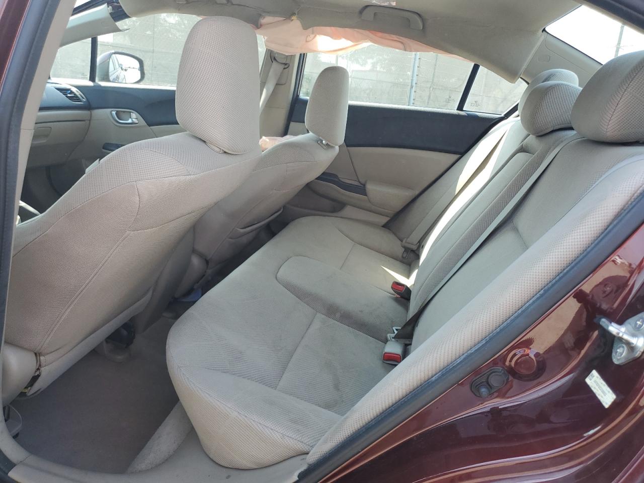 2012 Honda Civic Ex VIN: 19XFB2F82CE358533 Lot: 64650845