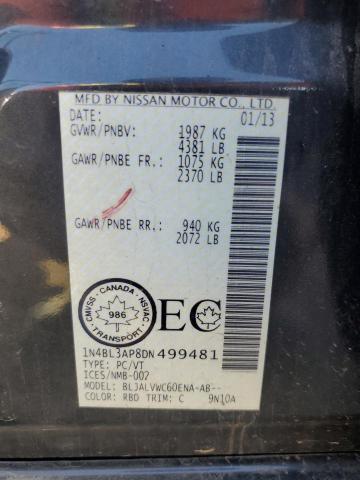 2013 NISSAN ALTIMA 3.5S  