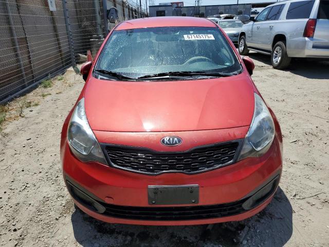Sedans KIA RIO 2014 Red