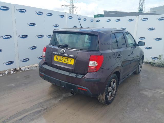 2012 TOYOTA URBAN CRUISER VVT-I 1.33 DUAL VVT-I 5DR 2WD