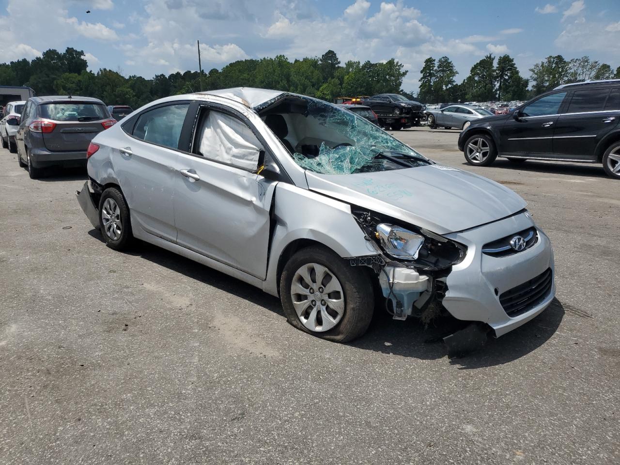 2015 Hyundai Accent Gls VIN: KMHCT4AE7FU905581 Lot: 63450895