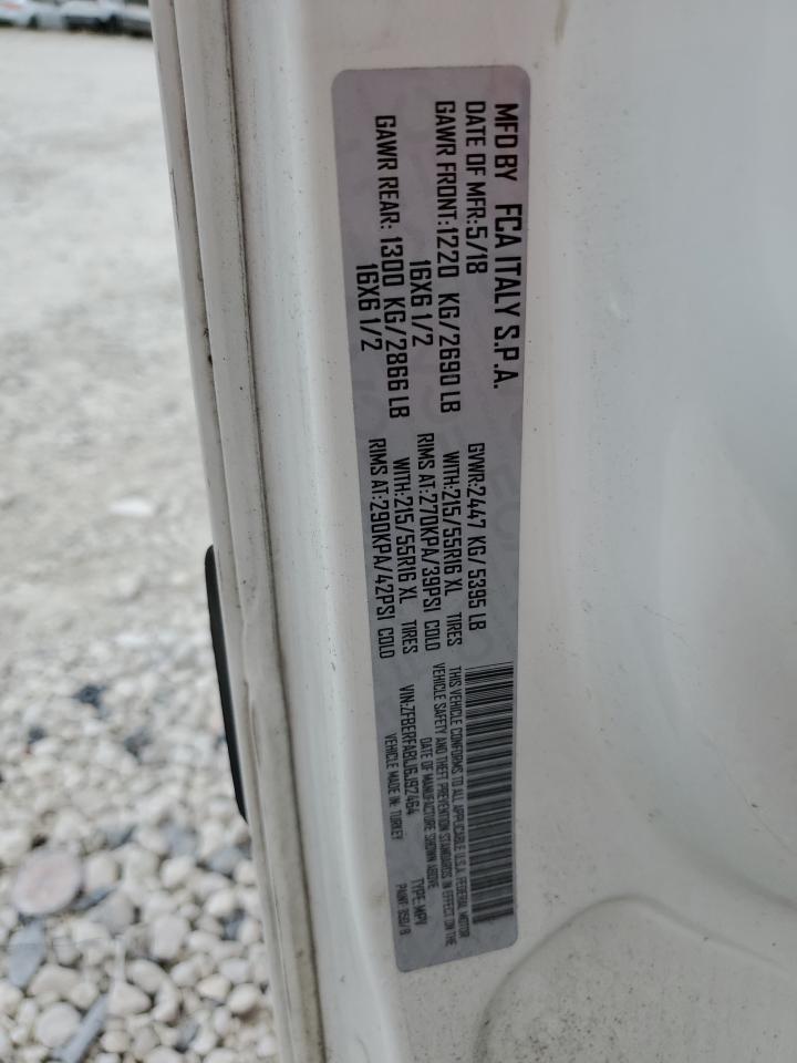 2018 Ram Promaster City VIN: ZFBERFAB1J6J92464 Lot: 64674855