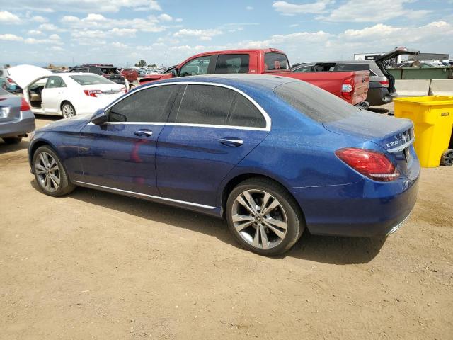  MERCEDES-BENZ C-CLASS 2020 Синий