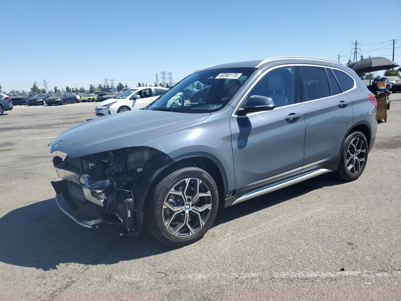 2021 BMW X1 Sdrive28I VIN: WBXJG7C08M3M75360 Lot: 66360175