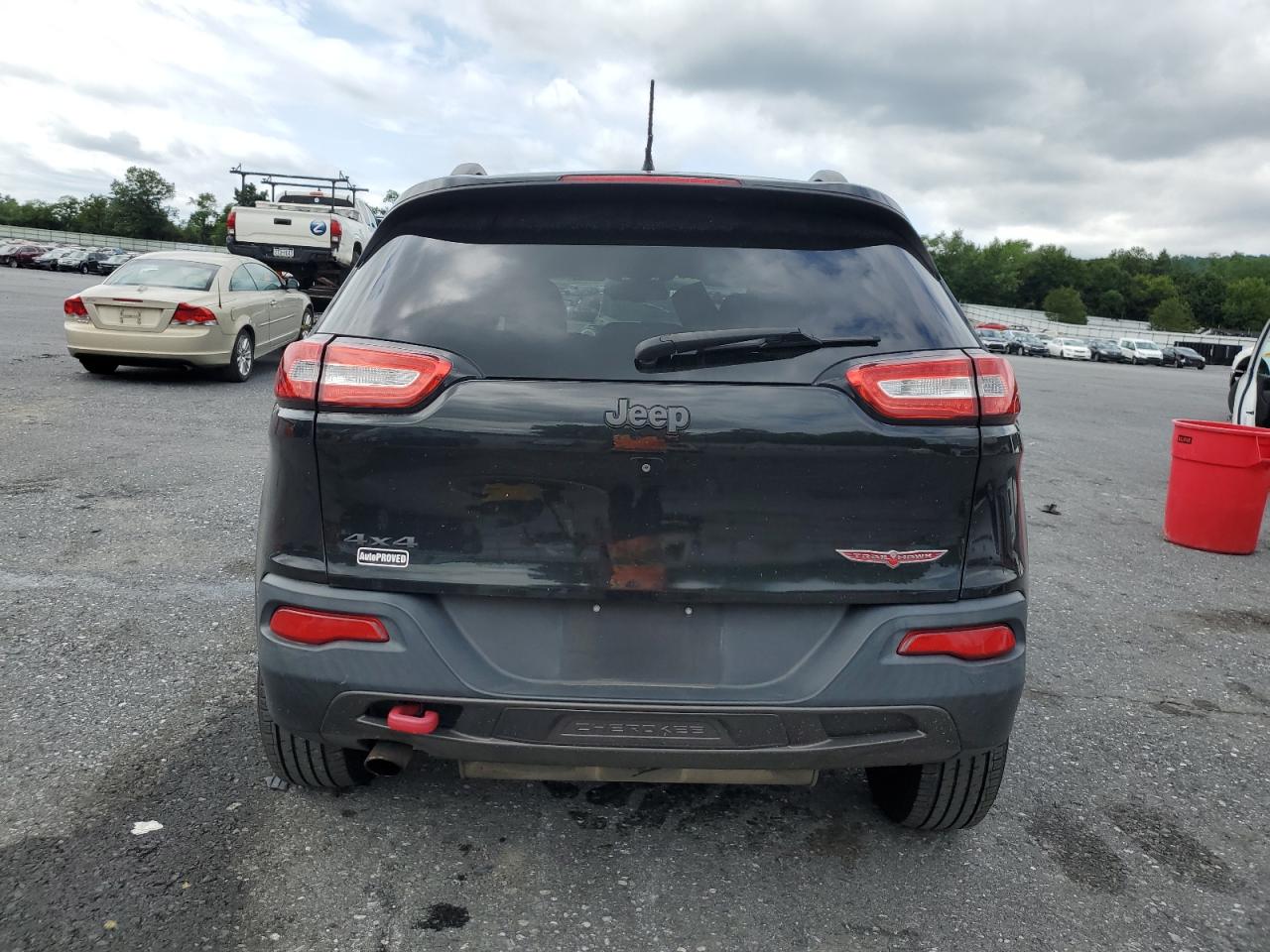 2015 Jeep Cherokee Trailhawk VIN: 1C4PJMBB6FW655206 Lot: 65570595