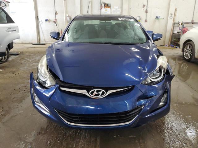  HYUNDAI ELANTRA 2016 Blue