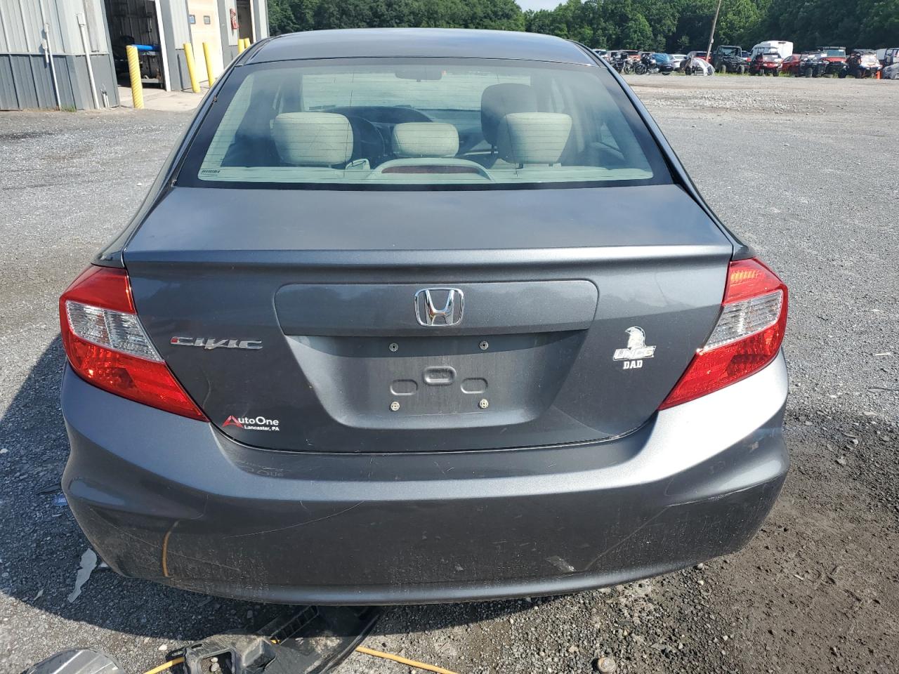 2012 Honda Civic Lx VIN: 2HGFB2F57CH317374 Lot: 65135975