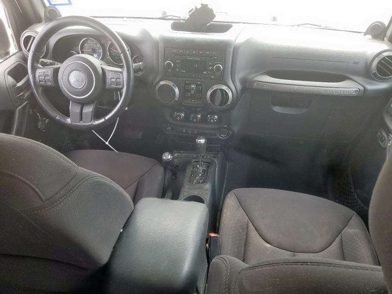 Parquets JEEP WRANGLER 2013 Czarny