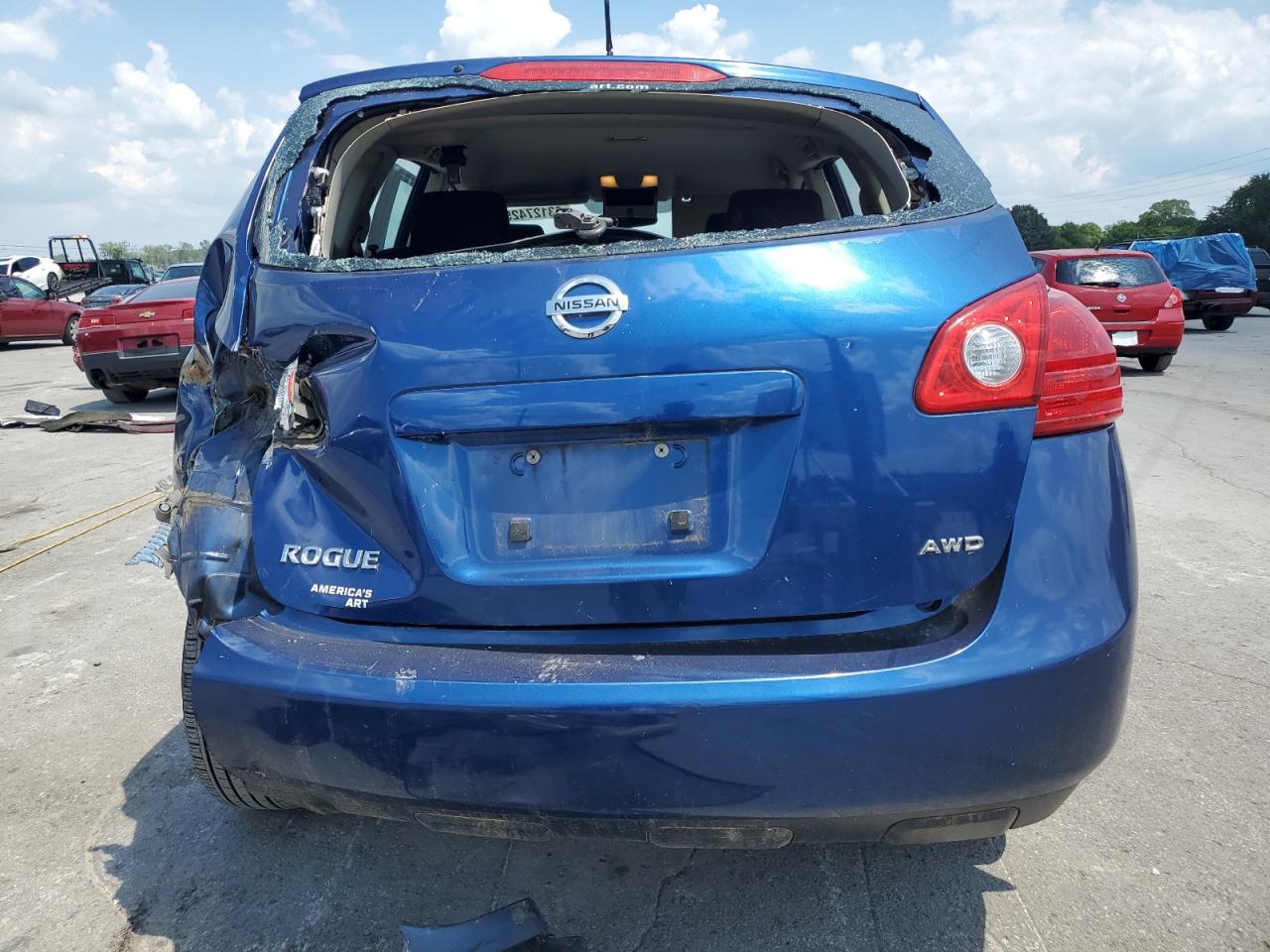 2010 Nissan Rogue S VIN: JN8AS5MV2AW108530 Lot: 63127425
