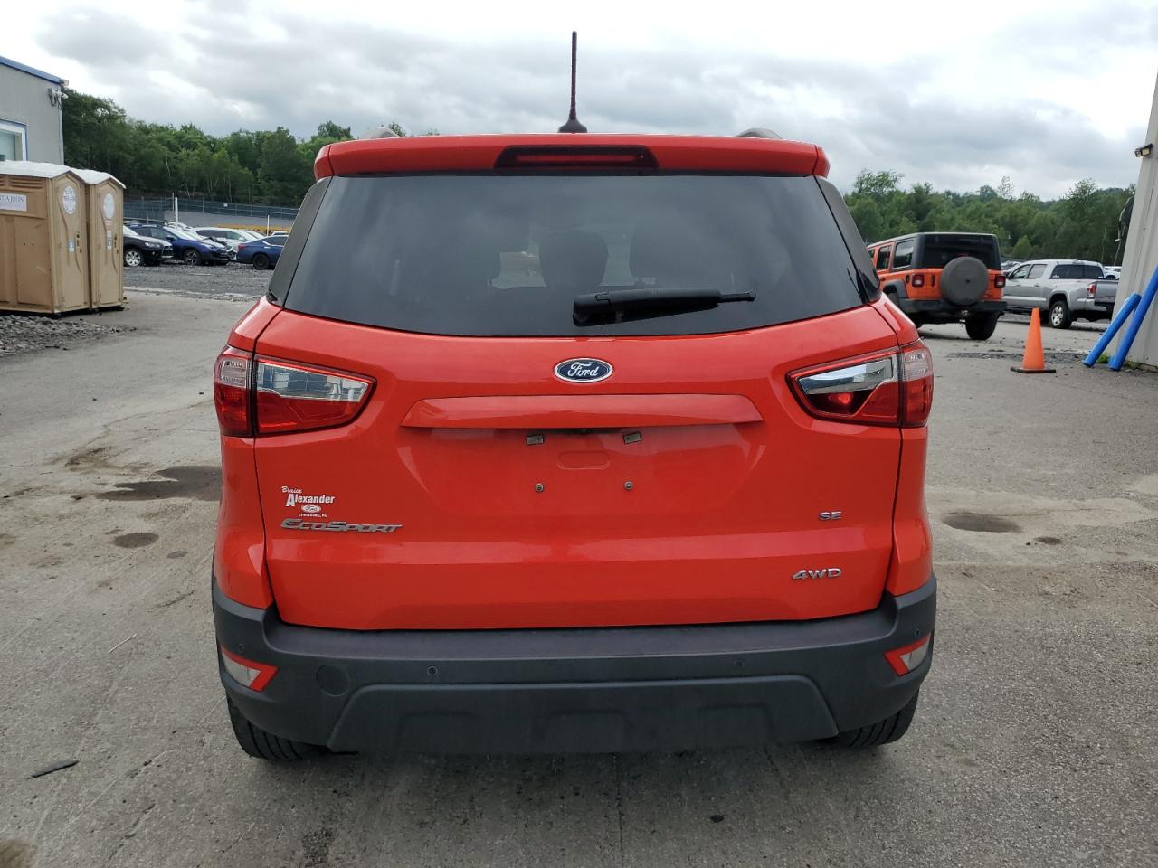 2020 Ford Ecosport Se VIN: MAJ6S3GL4LC350889 Lot: 64939455