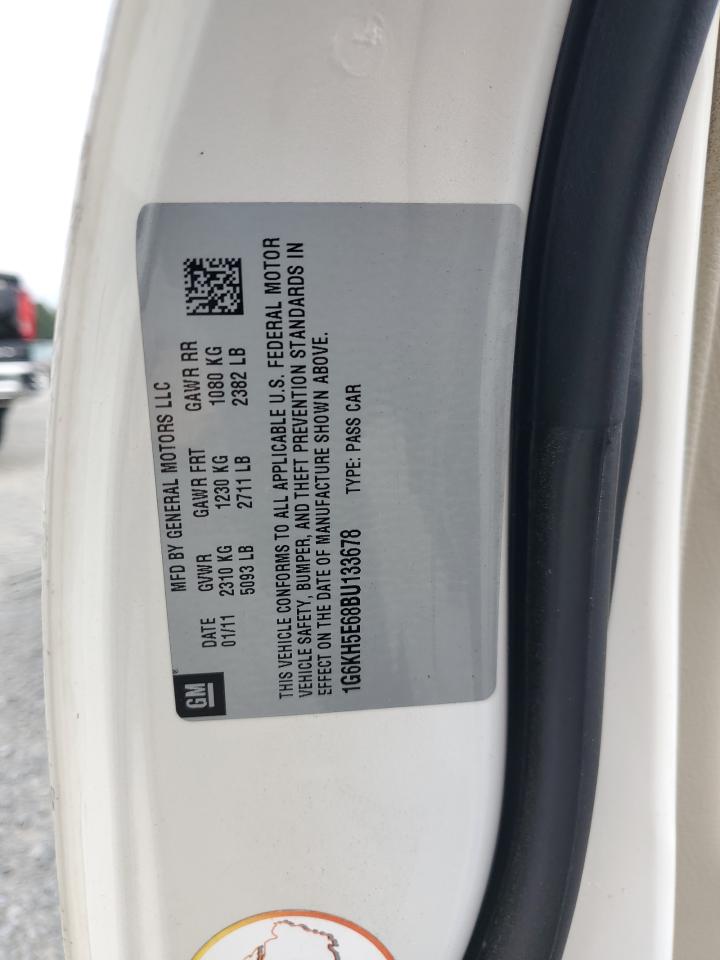 2011 Cadillac Dts Premium Collection VIN: 1G6KH5E68BU133678 Lot: 63776175