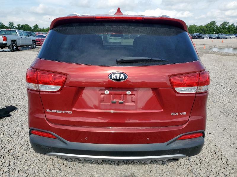  KIA SORENTO 2018 Czerwony