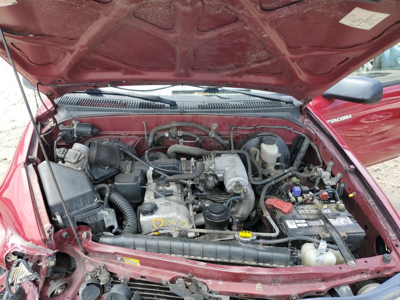 2002 Toyota Tacoma VIN: 5TENL42N32Z122805 Lot: 63288835