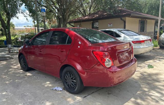 Sedans CHEVROLET SONIC 2014 Red