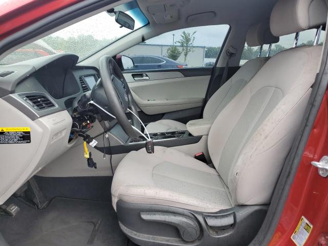  HYUNDAI SONATA 2015 Czerwony