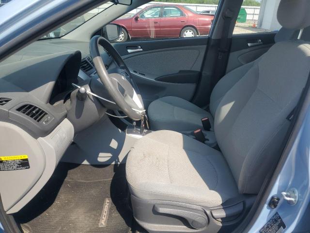 Hatchbacks HYUNDAI ACCENT 2014 Granatowy