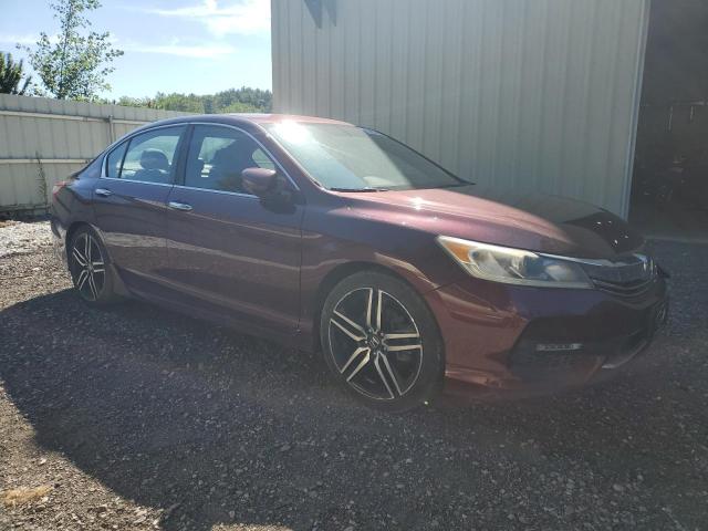  HONDA ACCORD 2016 Бургунді
