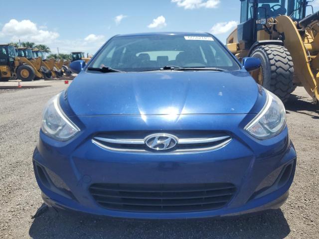 Hatchbacks HYUNDAI ACCENT 2017 Blue