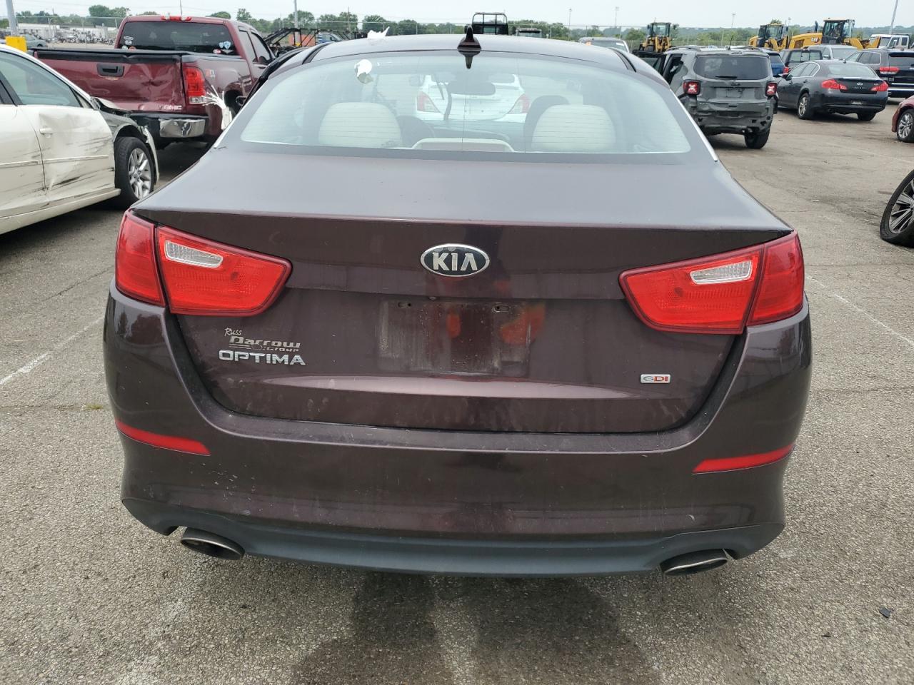 2014 Kia Optima Lx VIN: 5XXGM4A76EG325036 Lot: 64180195