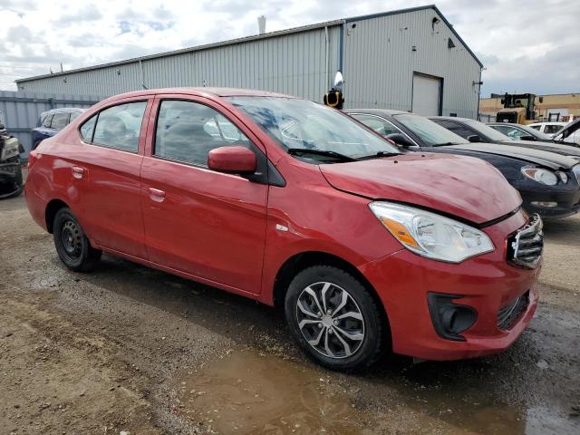  MITSUBISHI MIRAGE 2017 Red