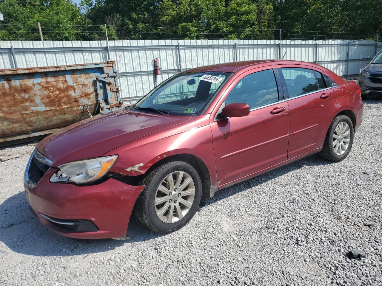 2012 Chrysler 200 Touring brown null gas 1C3CCBBB1CN154856 photo #1