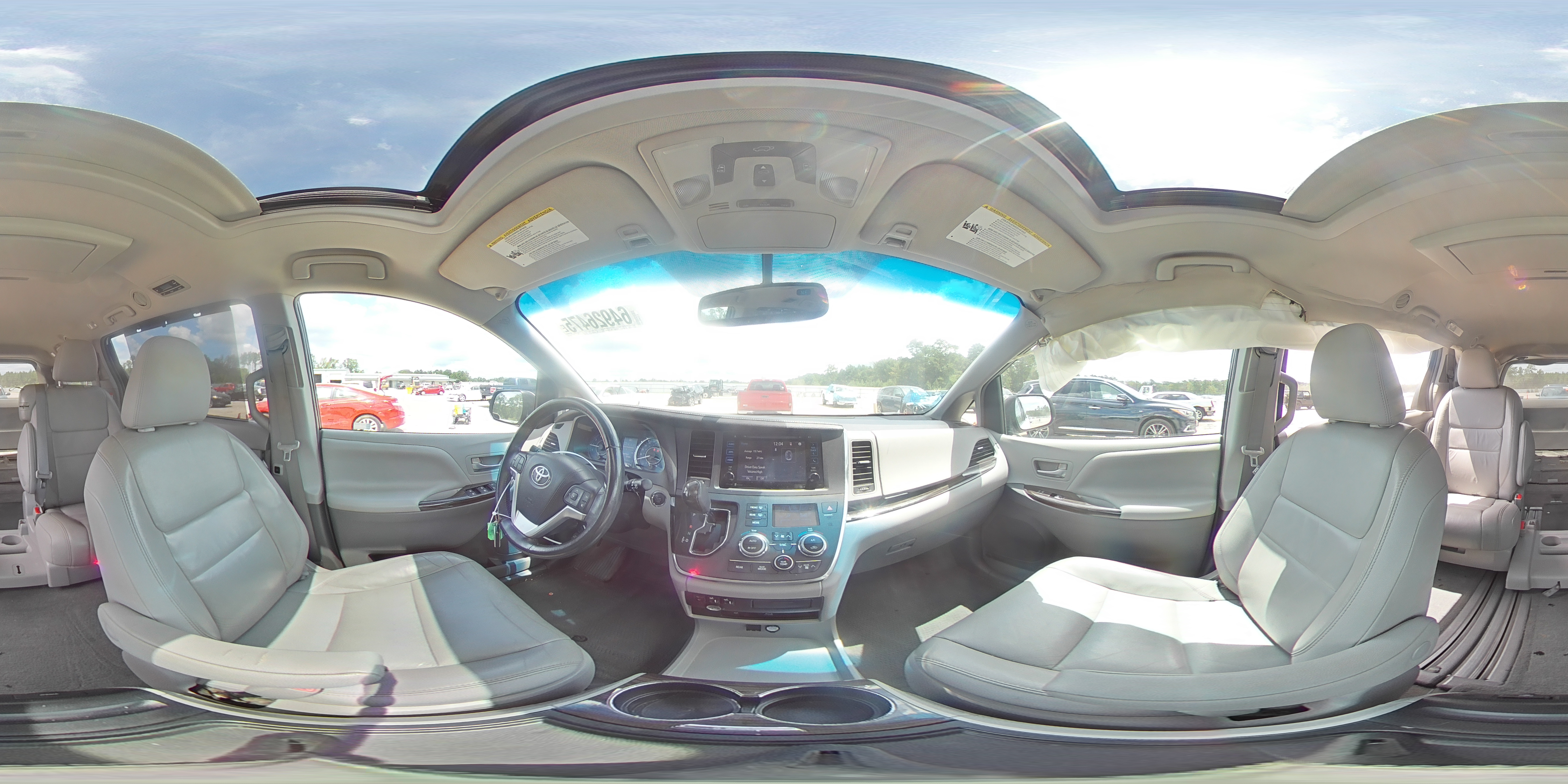 2015 Toyota Sienna Xle VIN: 5TDYK3DCXFS687531 Lot: 64926475